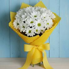 Букет цветов из:  Хризантемы в Новосибирске