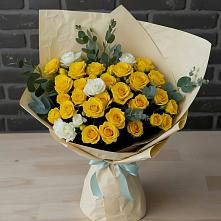 Букет цветов из:  Розы #REPLACE_PRED# Новосибирске