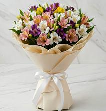 Букет цветов из:  Альстромерии в Новосибирске