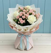 Букет цветов из:  Розы в Новосибирске