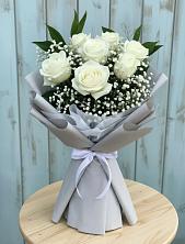 Букет цветов из:  Розы в Новосибирске