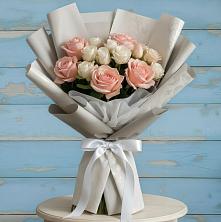 Букет цветов из:  Розы в Новосибирске