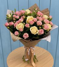 Букет цветов из:  Розы в Новосибирске