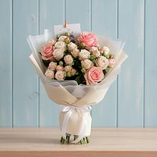 Букет цветов из:  Розы в Новосибирске
