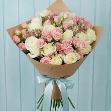 Букет цветов из:  Розы #REPLACE_PRED# Новосибирске